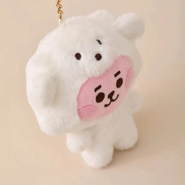 2025 New Bt21Ed Kawaii Plush Cosplaycosp Plush Toy Doll Keychain Cute Cartoon COOKY SHOOKY MANG Plush Pendant Bag Accessories