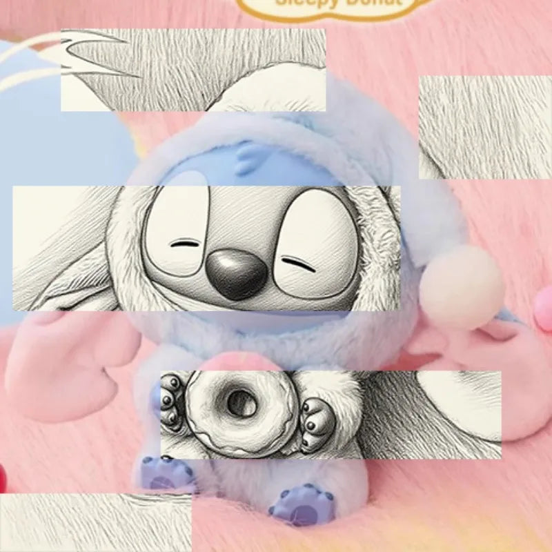 Hot 2025 Eat Something Before Sleep Series Vinyl Blind Box Bag plush Pendant Cute Doll Mystery Box Toy Surprise  Birthday Gift