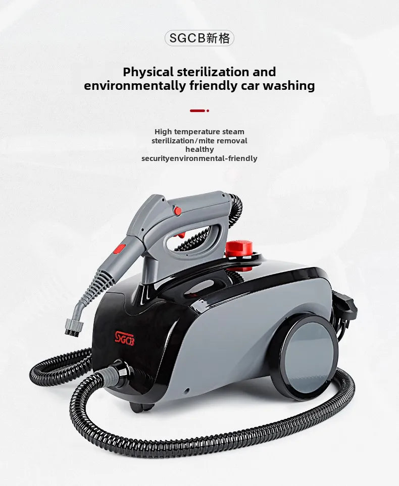 SGCB New Grid Multifunctional Steam Cleaner Fume Cleaner High Temperature and High Pressure Commercial Vehicle Cleaner Household