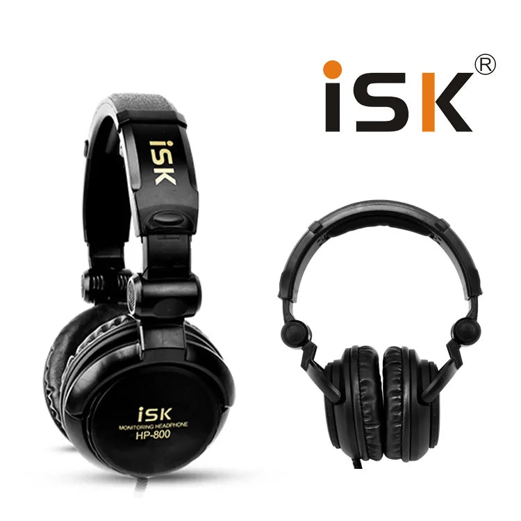 Auriculares Original ISK HP800 Studio Monitor Studio DJ Headphone