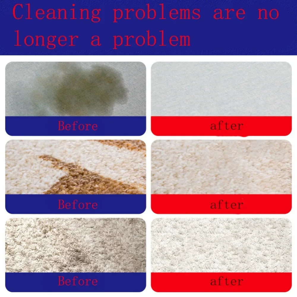 Fabric Carpet Sofa Cleaner Dry Cleaning Decontamination Household Free Washing Cloth Artifact Cleaning Mattress Wall Covering