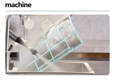 2600W Steam Cleaner for Home Steamer, Steam High Pressure Cleaner, Air Conditioner Cleaning Machine with Brush Head for Kitchen