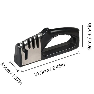 Kitchen 4 Segment Knife Sharpener Multifunctional Knife