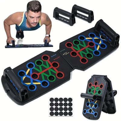 Push Up Board - Color-Coded Fitness System for Perfect Form
