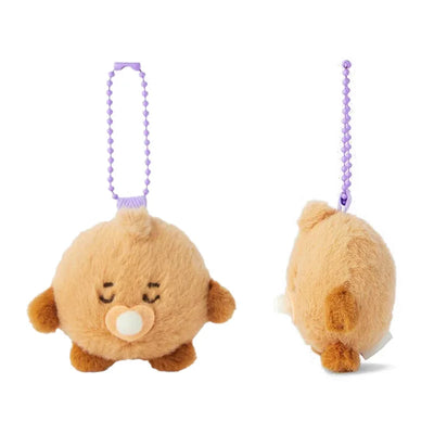 2025 Anime New BT21 Plush Toy Fashion Cartoon Korean Popular Plush Toy Pendant Backpack Keychain Pendant Accessories Girl Gifts