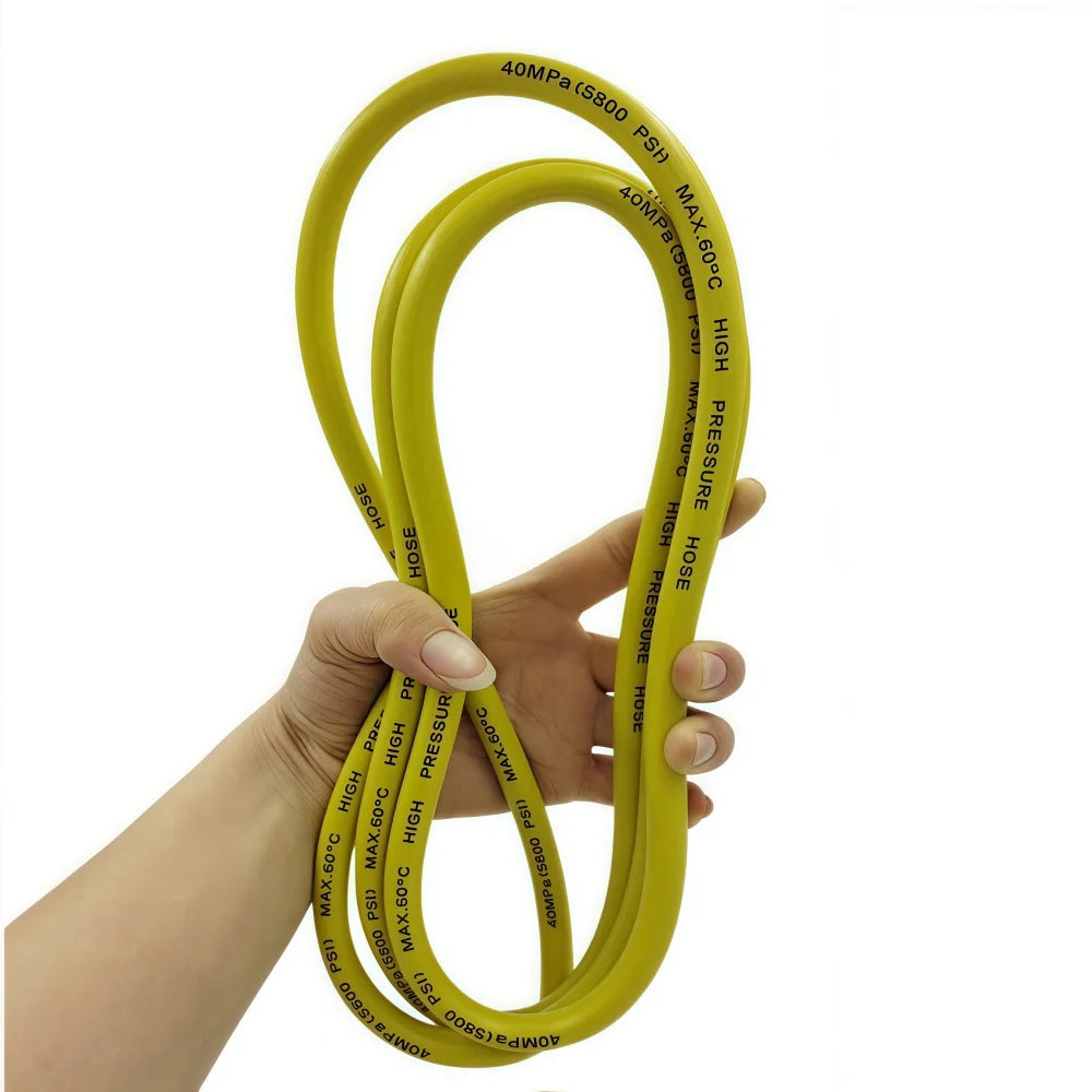 10~20m 5800PSI Super Flexible Pressure Washer Hose Pressure Cleaning Machine Hose Car Wash Hose Water Cleaning Hose For Huter