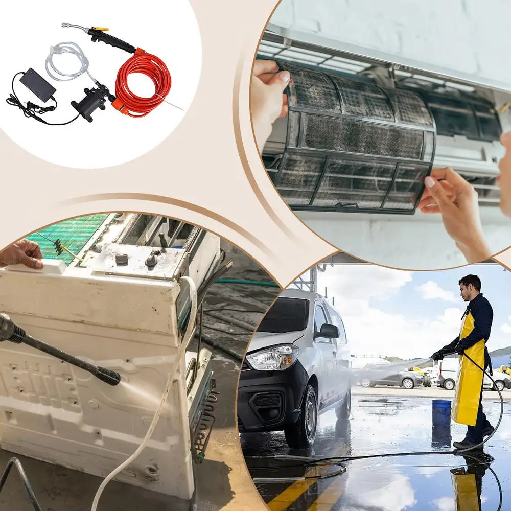 Portable Pressure Washer Electric Pressure Washer Tools & Home Improvement for Shower Outdoor Road Conditioner Evaporator