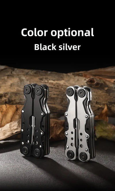 Multifunctional pliers mini tool pliers steel folding pliers multi-purpose knife pliers emergency outdoor home portable