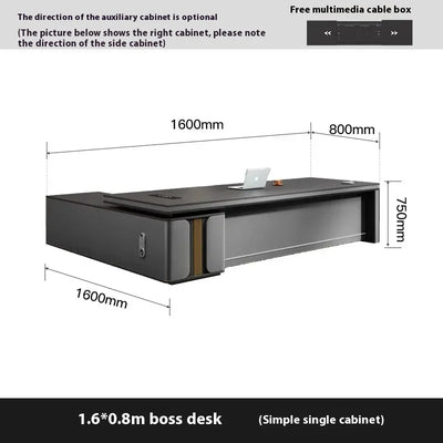 Bedroom Luxury Modern Boss Office Desk