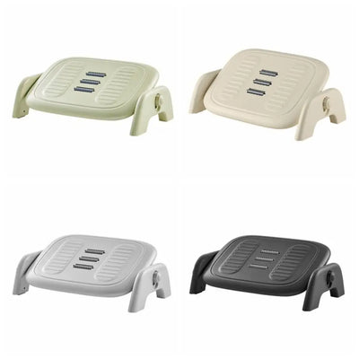 Ergonomic Massage Footstool Durable Adjustable Height Under Desk