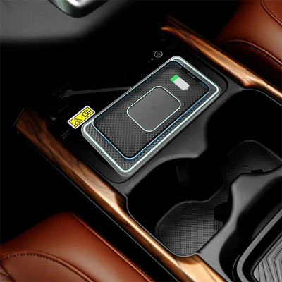 15W Wireless Charger Pad Car Fast Charging Phone Stand Dock For Phone Car Wireless Charging Launch Pad