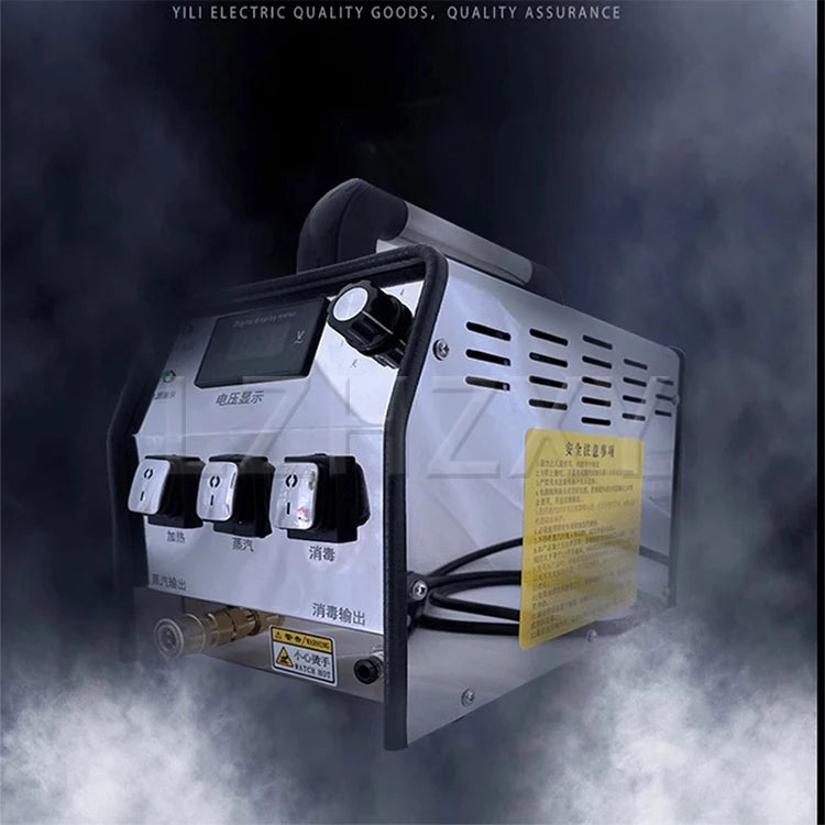 220V Commercial Electric High-temperature Steam Cleaner 6-10Bar High Pressure Multi Steaming Cleaner