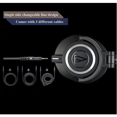 Audio-Technica ATH-M50x Professional Studio Monitor Headphones