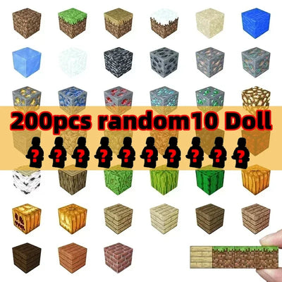 2025 Magnetic Building Blocks Mine World Magnet Cube Set for Boy Girl Kid Age 3+ DIY Model Children Stem STEM Sensory Toy Gift
