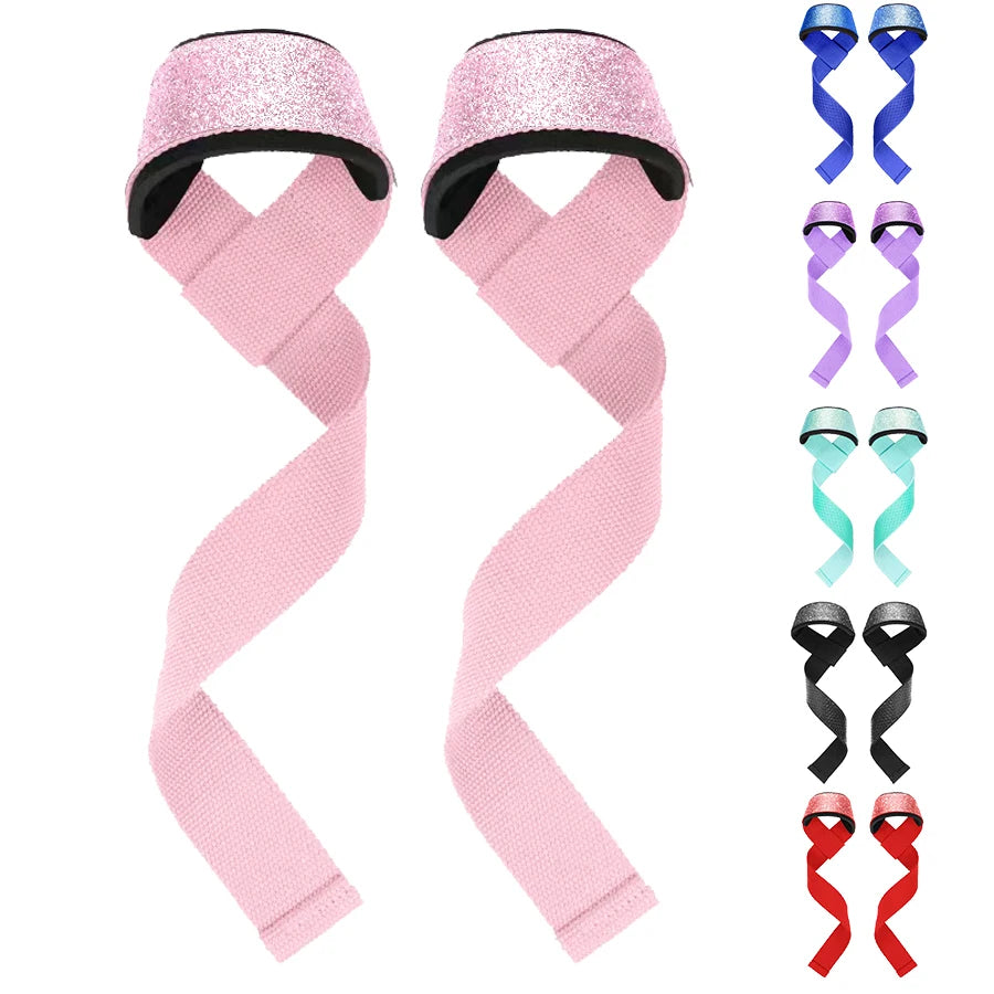 Fluorescence Brace Wrap Fitness Lifting Wrist Strap Crossfit Bodybuilding Support Kettlebell Dumbbell Weights Beginner Strength