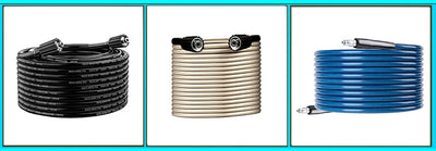 Pressure Washer Sewer Drain Water Cleaning Hose Car Washer Pipe Line Cleaning Kit Sewage Jet Hose For Lavor /  Sterwins / Vax