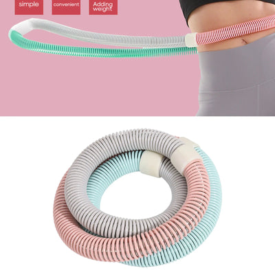 Weighted Fitness Hoop for Adults - Smart Hula Hoop for Core Workout