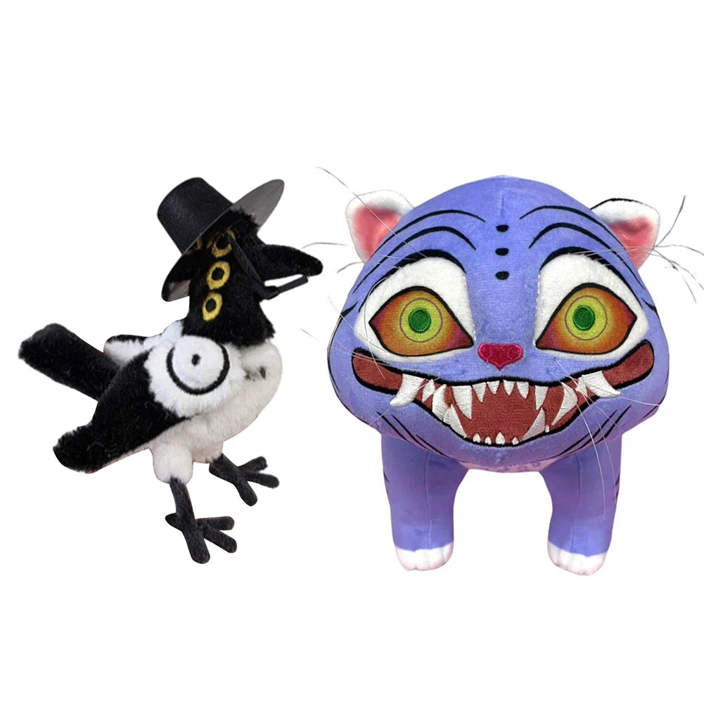 2025 NEW Kpop Demon Hunters Tiger Plush Toy Demon Hunters Kpop Accessories Toy Anime Game Collection for Christmas Birthday Gift