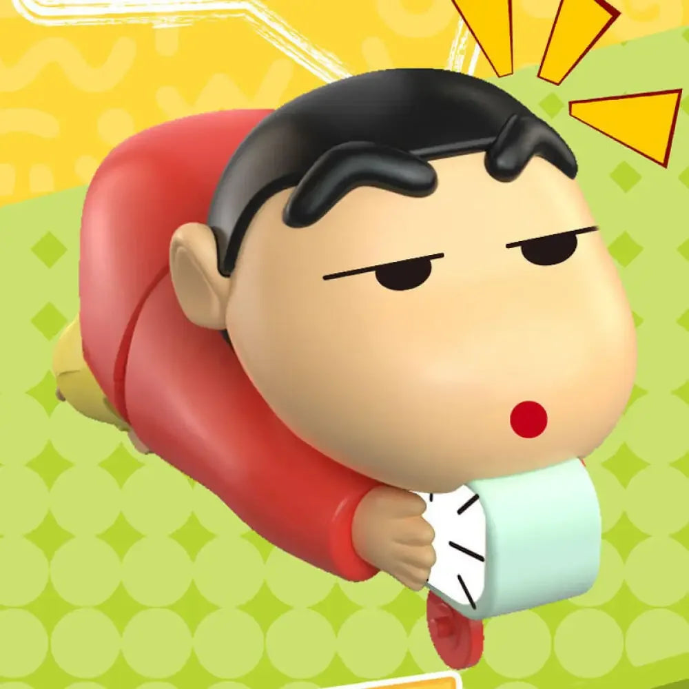 2025 New Wind-up Crawler Toy - Anime Boy Lazy Wake Up Model, Swing Alarm Clock & Qixi Gift Set