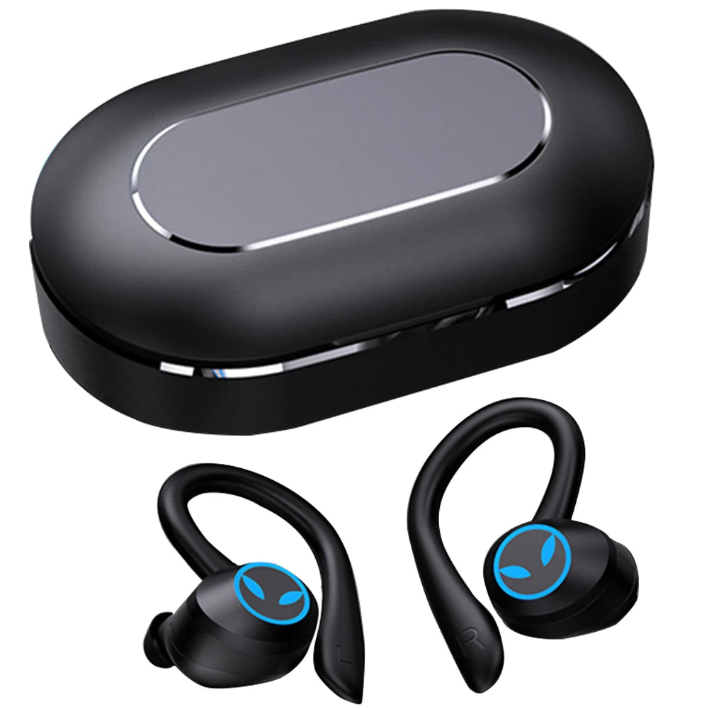 Q25 Wireless Headphone Sport Bluetooth 5.1 Headphones HiFi 9D Bass Stereo Earphone Headset with Microphone for iPhone Workout