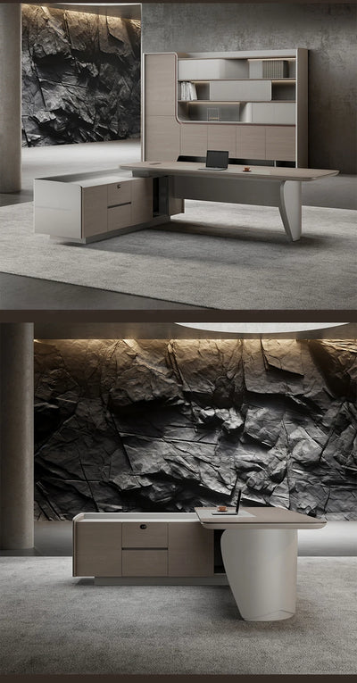 Contemporary Gaming Office Desk Luxury Modern