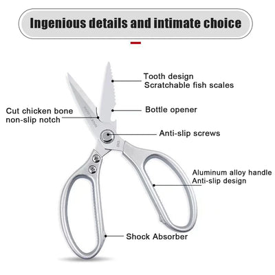 Kitchen Accessories Scissors Stainless Steal Sharp
