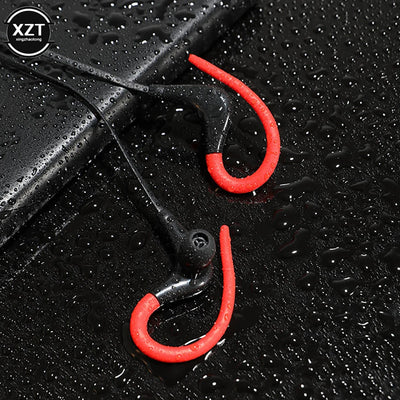 Wireless Bluetooth-Compatible Sports Headset Running Stereo Music earphones Universal Mini Ear-Hanging Ear-Hooks Headphones HIFI