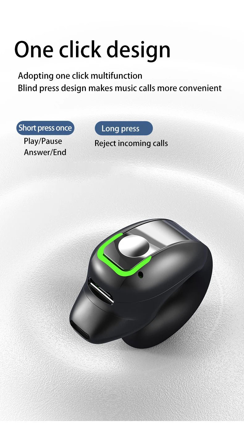 Ear clip earphones, Bluetooth wireless earphone