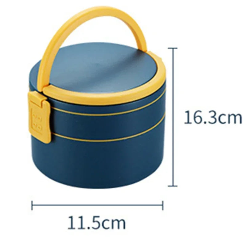Kitchen Microwave Heating Portable Lunch Box Household Refrigerator Crisper Fruit Lunch Box Essential For Office Staff
