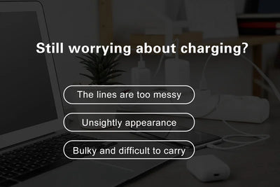 Multi USB Charger 50W 5 Port USB Fast Charger with QC 3.0 Quick Charge LCD Smart Charging Station Hub for Multiple Devices