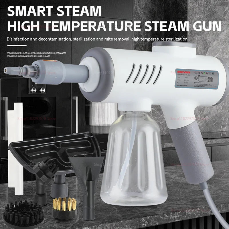 High Pressure High Temperature Steam Cleaner for Household Kitchen and Air Conditioning Fast Heat Cleaning Machine for Home Use