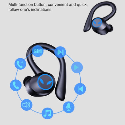 Q25 Wireless Headphone Sport Bluetooth 5.1 Headphones HiFi 9D Bass Stereo Earphone Headset with Microphone for iPhone Workout