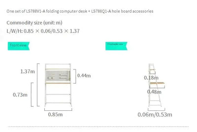 Standing Folding Office Desk Writing Storage European Shelf Computer Desks Small Setup Escritorios De Ordenador Modern Furniture