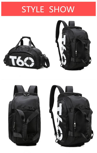 Waterproof Gym Bag - Ultralight Sports Backpack for Men & Women