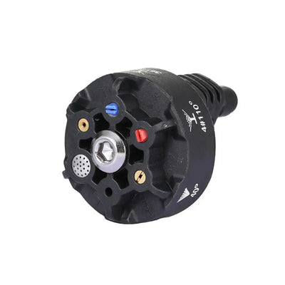 Pressure Washer Nozzle 1/4inch Quick Plug High Pressure Cleaner 6-in-1 High-pressure Multi-angle Nozzle 200 Bar/3000 PSI