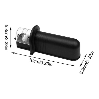 Portable Household Kitchen Four-section Fast Sharpener Adjustable Hand-Held Knife Sharpener Practical Accessories Tool Supplies