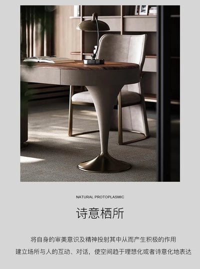 Modern European Floor Standing Office Desk Luxury Design Escritorios De Ordenador Upgrade Your Home Office Aesthetic Furniture