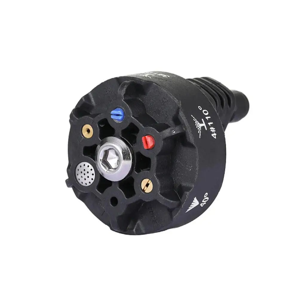 Pressure Washer Nozzle 1/4inch Quick Plug High Pressure Cleaner 6-in-1 High-pressure Multi-angle Nozzle 200 Bar/3000 PSI