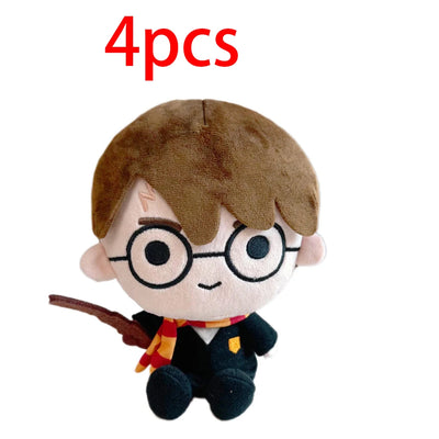 NEW 2025 20cm Harried Plush Toy Scarf Ron Movie TV Stuffed Toys Doll Character Plush Doll PP Cute Birthday Gift Doll