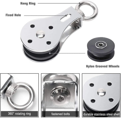 Cable Machine Attachments Tricep Rope Gym Lat Pull Down Rope Pully Gym Fitness Equipment Weight Lifting Workout Accessories