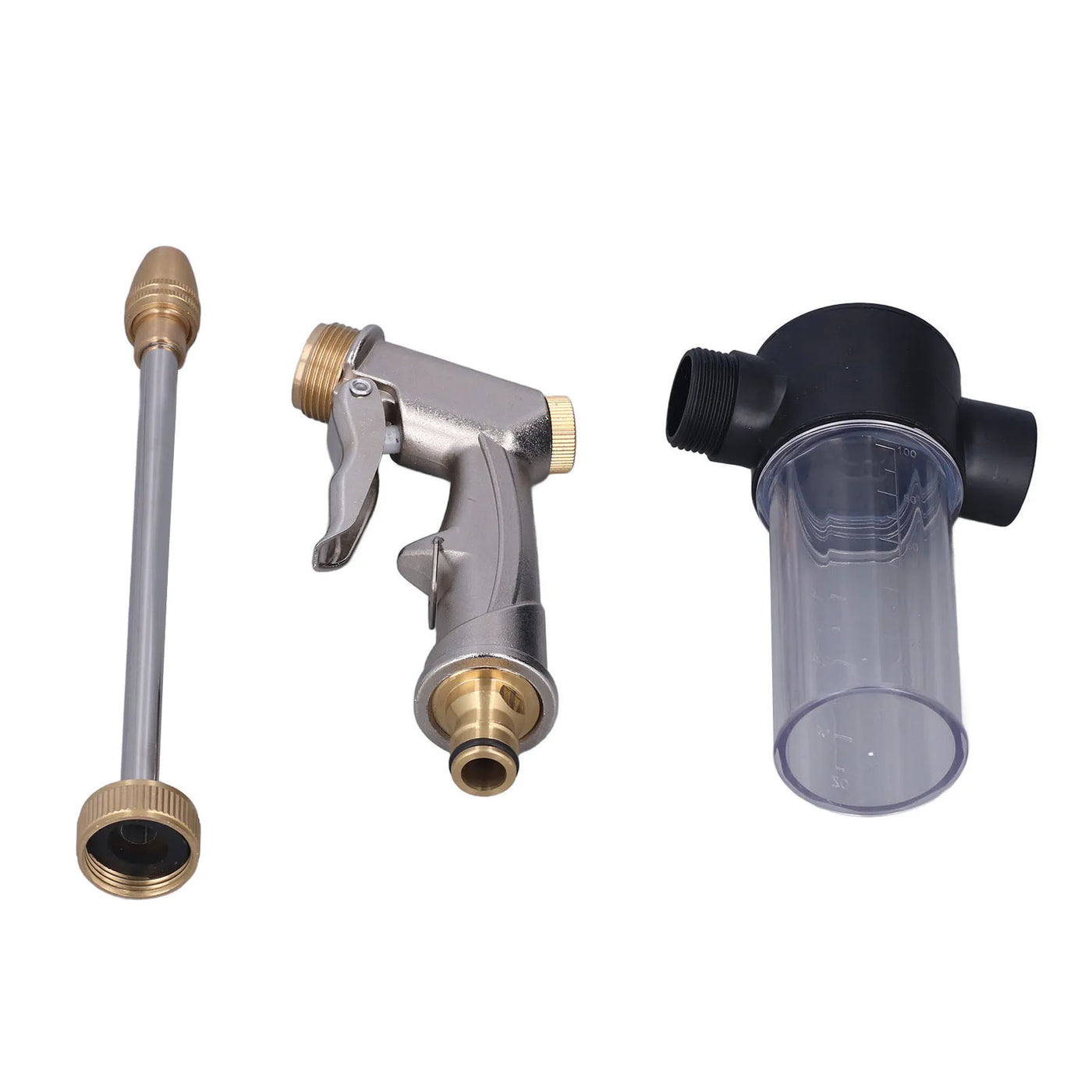 High Pressure Washer High Pressure Water Gun Garden Hose Wand Nozzle Sprayer Foam Washer Spray Cleaning Tool Pressure Washer Gun