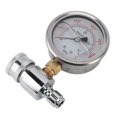 Pressure Washer Parts Accessories Pressure Washer Gauge 6000psi High Pressure 3/8in Quick Connect Parts Accessories