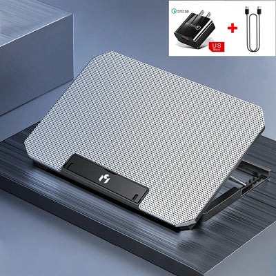Laptop Cooler For Macbook Air Pro Dell 13-17 inch Gaming Notebook Cooling Pad Aluminum Alloy Heat Sink Fan Laptop Stand Radiator