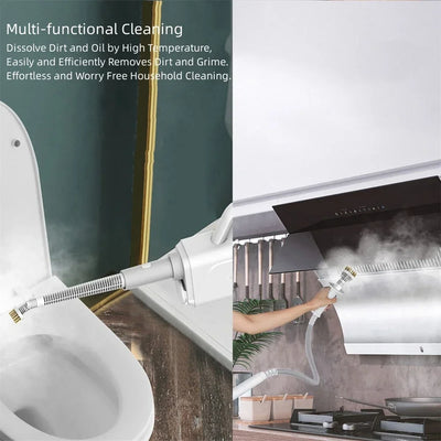 Steam Mop Cleaner for Home, High Temperature Steam Cleaner Air Conditioning Kitchen Cleaning Machine Steam Mop for All Floors