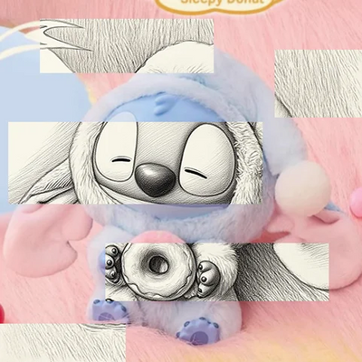 Hot 2025 Eat Something Before Sleep Series Vinyl Blind Box Bag plush Pendant Cute Doll Mystery Box Toy Surprise  Birthday Gift