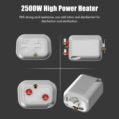 2025 New 1500W handheld steam cleaner Suitable for kitchen Bathroom Air conditioning Steam cleaning tools Portable steam cleaner