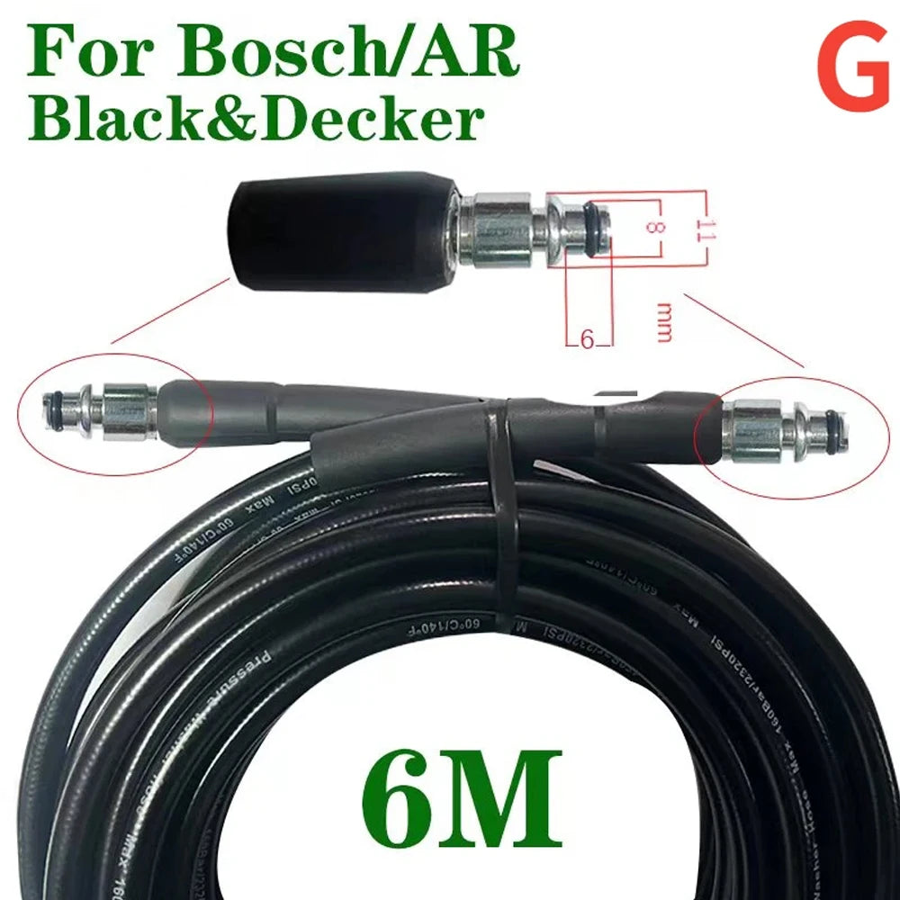 Pressure Washer Spray Gun Car Washer Jet Water Gun Nozzle for AR Blue Clean Black Decker Bosch Michelin Makita Pressure Washer
