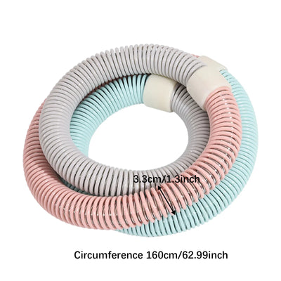 Weighted Fitness Hoop for Adults - Smart Hula Hoop for Core Workout