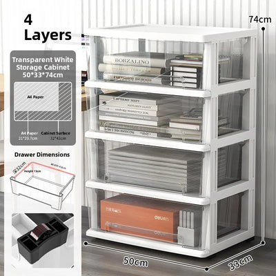 Desktop Organizer Box Ders Office Workstation File Cabinet