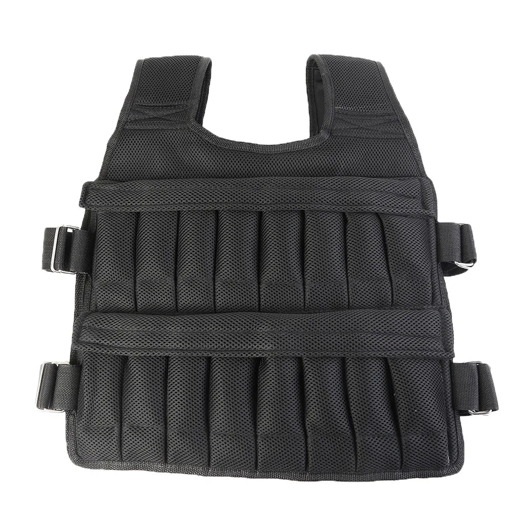 3-50kg Workout Weight Jacket Adjustable Weighted Exercise Vest Workout Equipment for Running Training Workout Jogging Walking